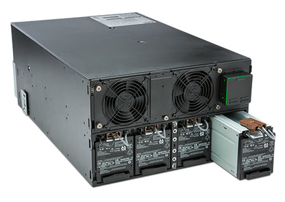 APC Smart-UPS On-Line, 8kVA/8kW, Rackmount 6U, 230V 3:1 and 1:1, 6x C13+4x C19 IEC outlets, Network Card+SmartSlot, Extended runtime, W/ rail kit