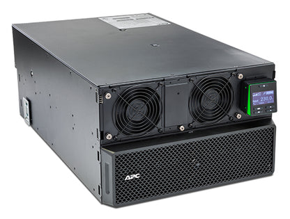 APC Smart-UPS On-Line, 8kVA/8kW, Rackmount 6U, 230V 3:1 and 1:1, 6x C13+4x C19 IEC outlets, Network Card+SmartSlot, Extended runtime, W/ rail kit