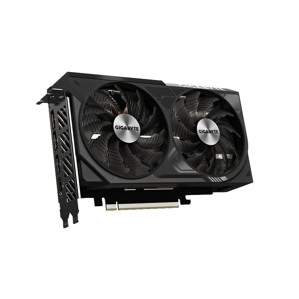 GIGABYTE GeForce RTX 4070 WINDFORCE 2X OC V2 12G Graphics Card - 12GB GDDR6, 192bit, PCI-E 4.0, 2490MHz Core Clock, 3 x DisplayPort 1.4a, 1 x HDMI 2.1a, NVIDIA DLSS 3, GV-N4070WF2OCV2-12GD