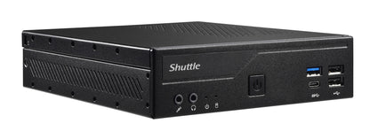 Shuttle Slim PC DH610S , S1700, 1x HDMI, 1x DP , 1x 2.5", 2x M.2, 1x LAN (Intel 1G), 24/7 permanent operation, incl. VESA