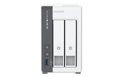 QNAP TS-216G NAS/storage server Tower Cortex-A Cortex-A55 4 GB HDD White