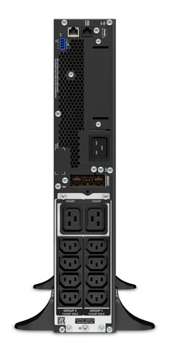 APC Smart-UPS On-Line, 3kVA, Tower, 230V, 8x C13+2x C19 IEC outlets, SmartSlot, Extended runtime, W/O rail kit