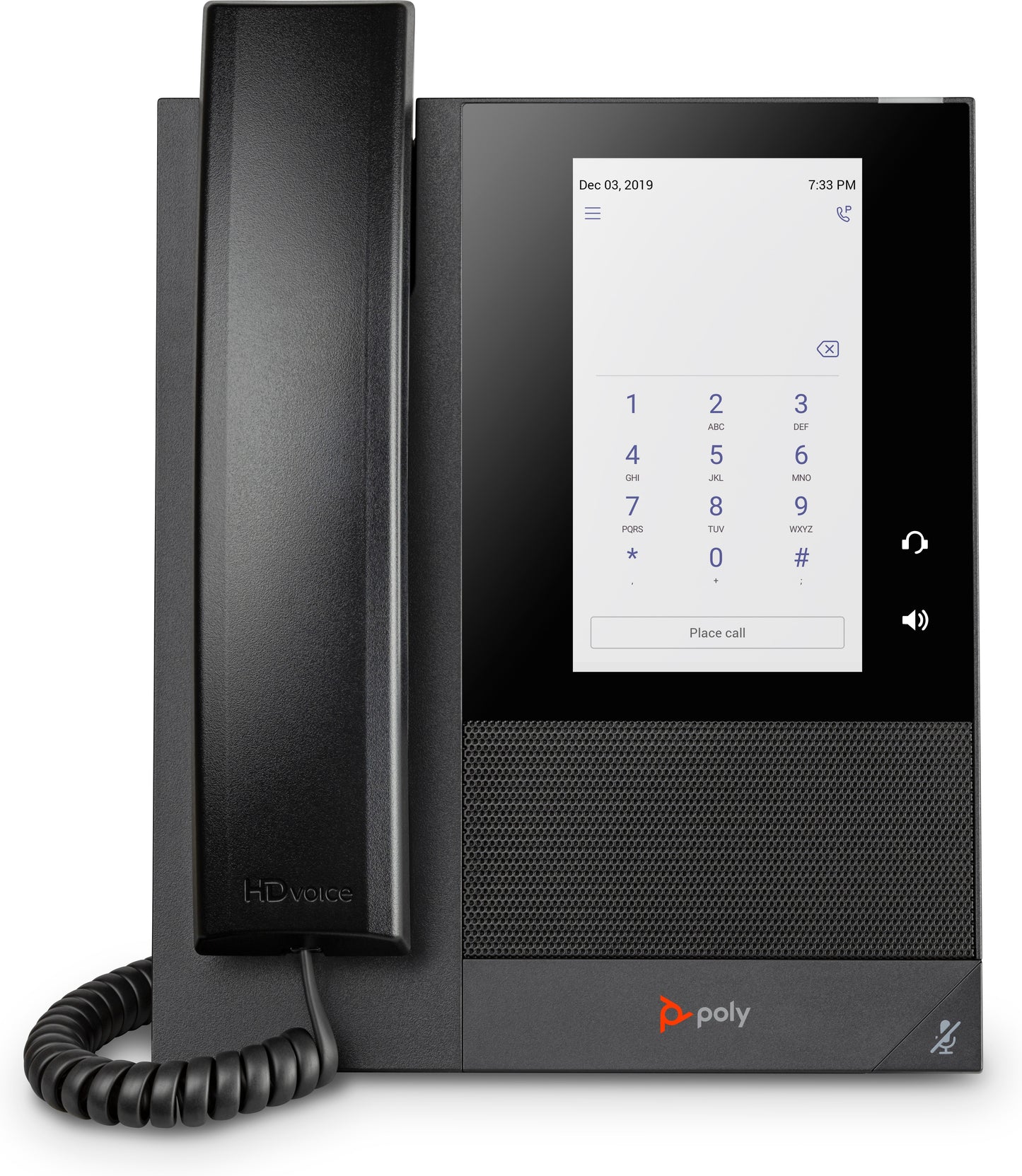 POLY CCX 400 Business Media Phone for Microsoft Teams and PoE-enabled