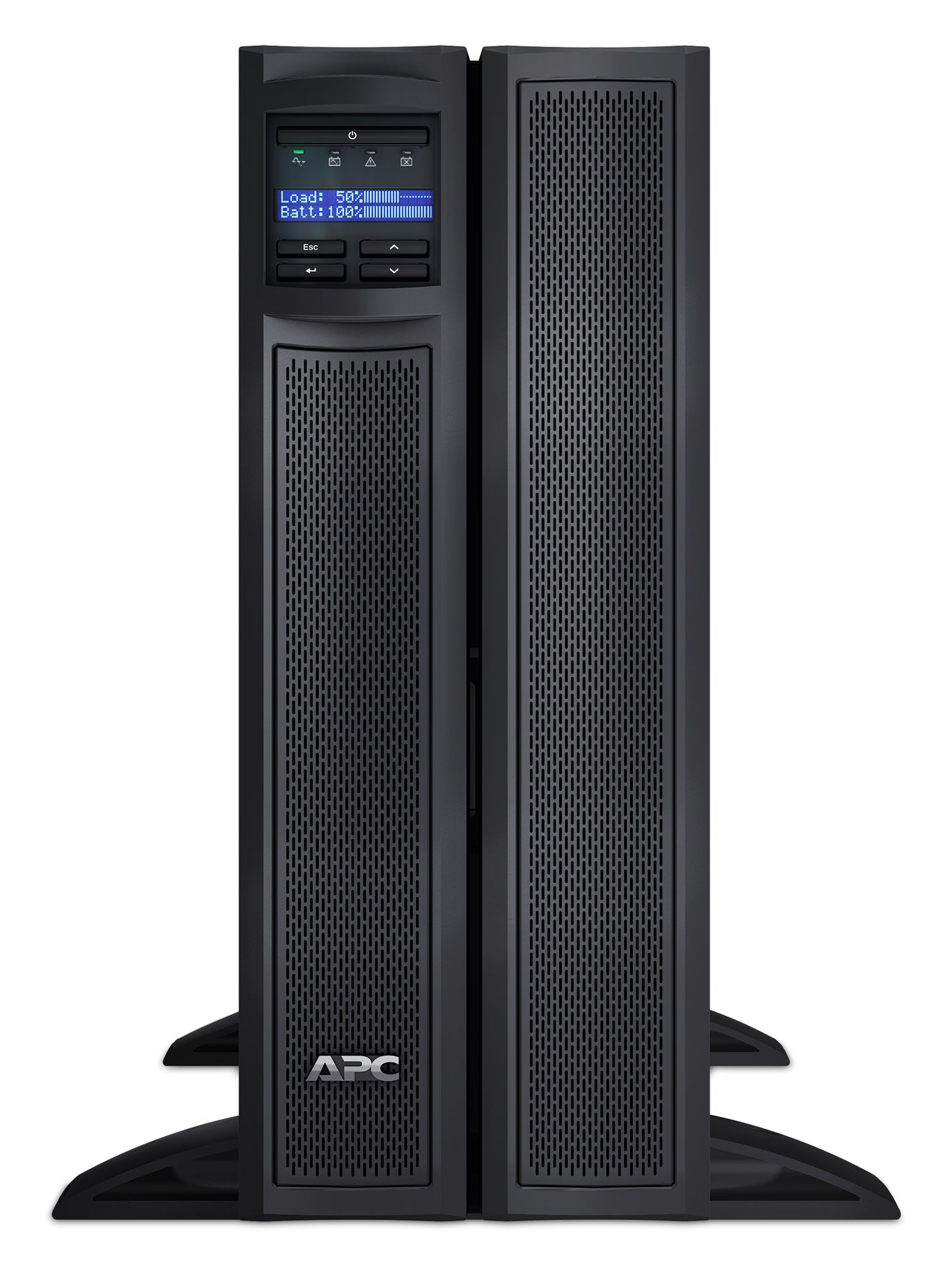 APC Smart-UPS X SMX3000HV - 3000VA, 8x C13 + 2x C19 outlet, USB, expandable runtime, short depth