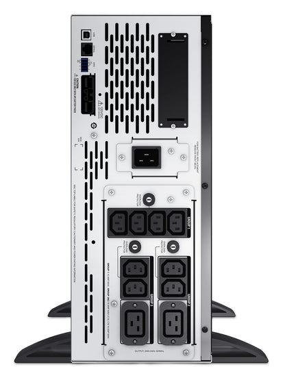 APC Smart-UPS X SMX2200HV - 2200VA, 8x C13 + 2x C19 outlet, USB, expandable runtime, short depth