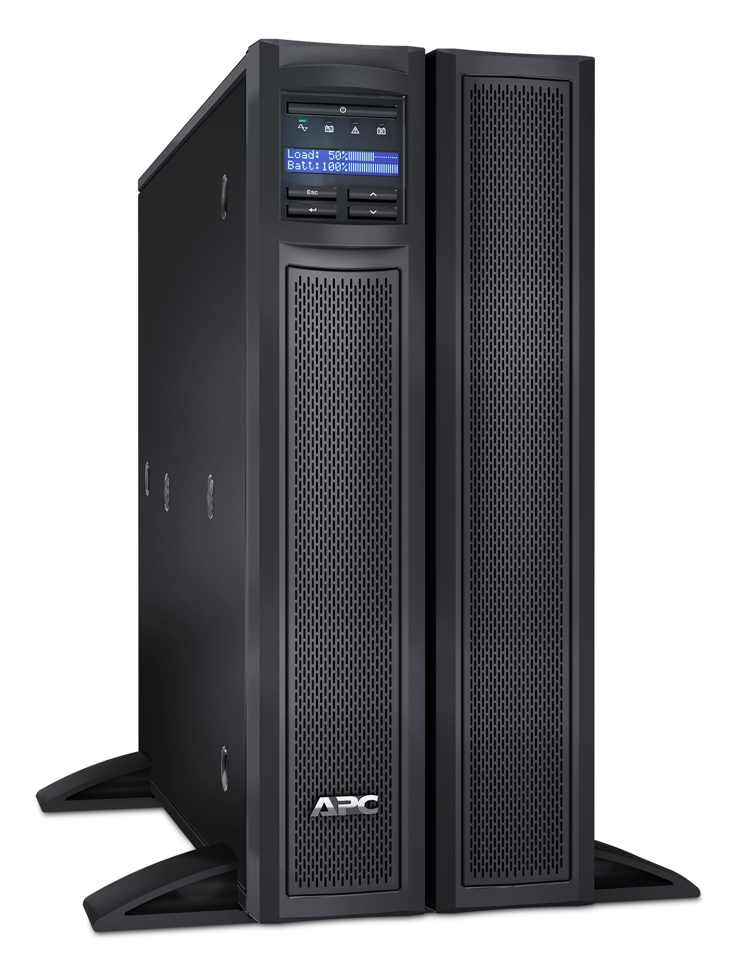 APC Smart-UPS X SMX2200HV - 2200VA, 8x C13 + 2x C19 outlet, USB, expandable runtime, short depth