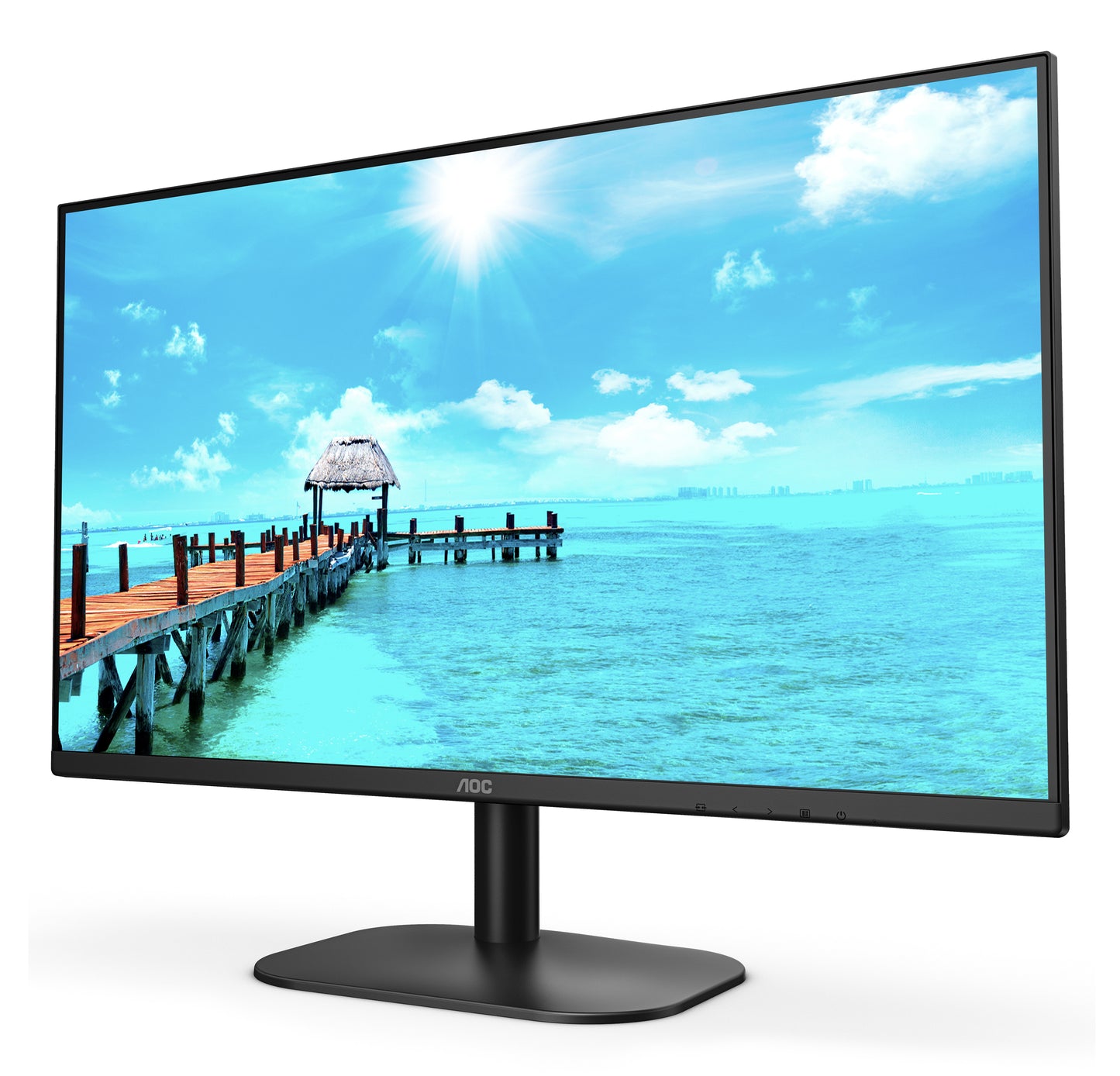 AOC B2 27B2QAM LED display 68.6 cm (27") 1920 x 1080 pixels Full HD Black