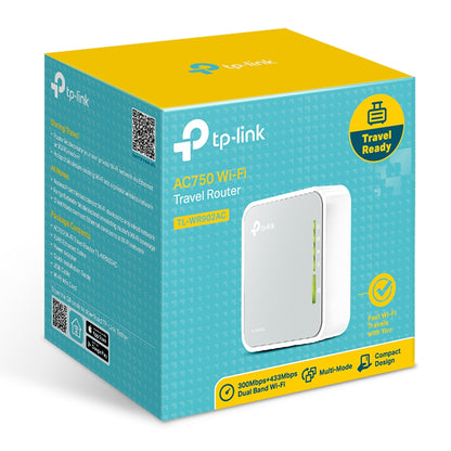 TP-Link TL-WR902AC wireless router Fast Ethernet Dual-band (2.4 GHz / 5 GHz) 4G White