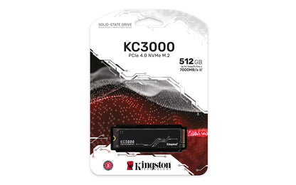 Kingston Technology 512G KC3000 M.2 2280 NVMe SSD