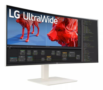 LG 38WR85QC-W computer monitor 96.5 cm (38") 3840 x 1600 pixels UltraWide Quad HD LCD White