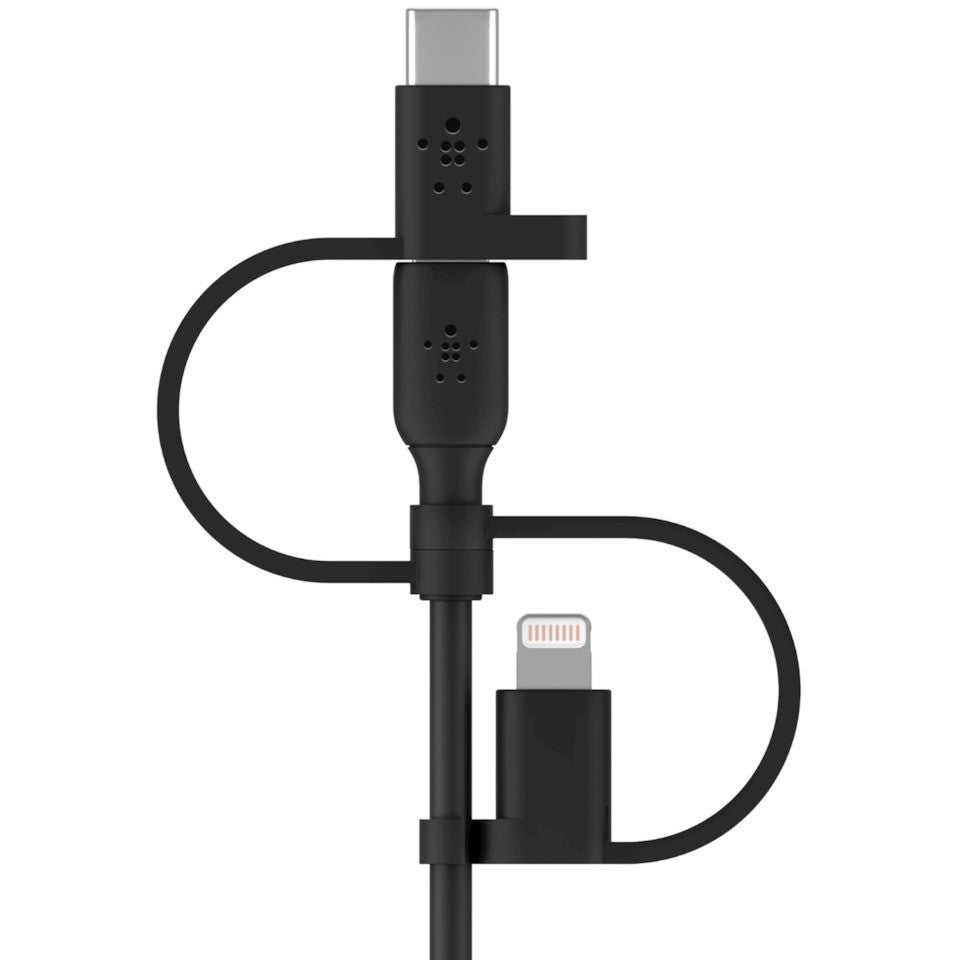  USB C/Micro-USB B/Lightning