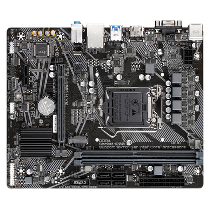 GIGABYTE H510M H V2 Motherboard - Supports Intel Core 11th CPUs, up to 3200MHz DDR4 (OC), 1xPCIe 3.0 M.2, GbE LAN, USB 3.2 Gen 1