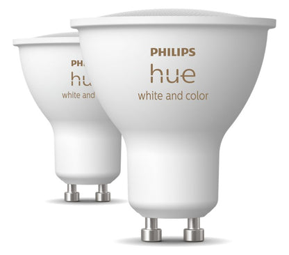 Philips Hue White and colour ambience GU10 Smart lighting spot 4.2 W