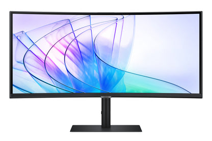 Samsung S65VC computer monitor 86.4 cm (34") 3440 x 1440 pixels UltraWide Quad HD LCD Black