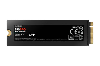 Samsung 990 Pro 4 TB M.2 PCI Express 4.0 NVMe V-NAND TLC