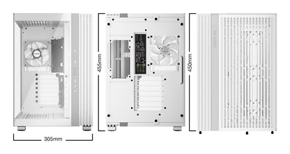 be quiet! LIGHT BASE 600 LX White Midi Tower