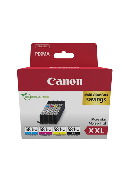 Canon 1998C007 ink cartridge 4 pc(s) Original Black, Cyan, Magenta, Yellow