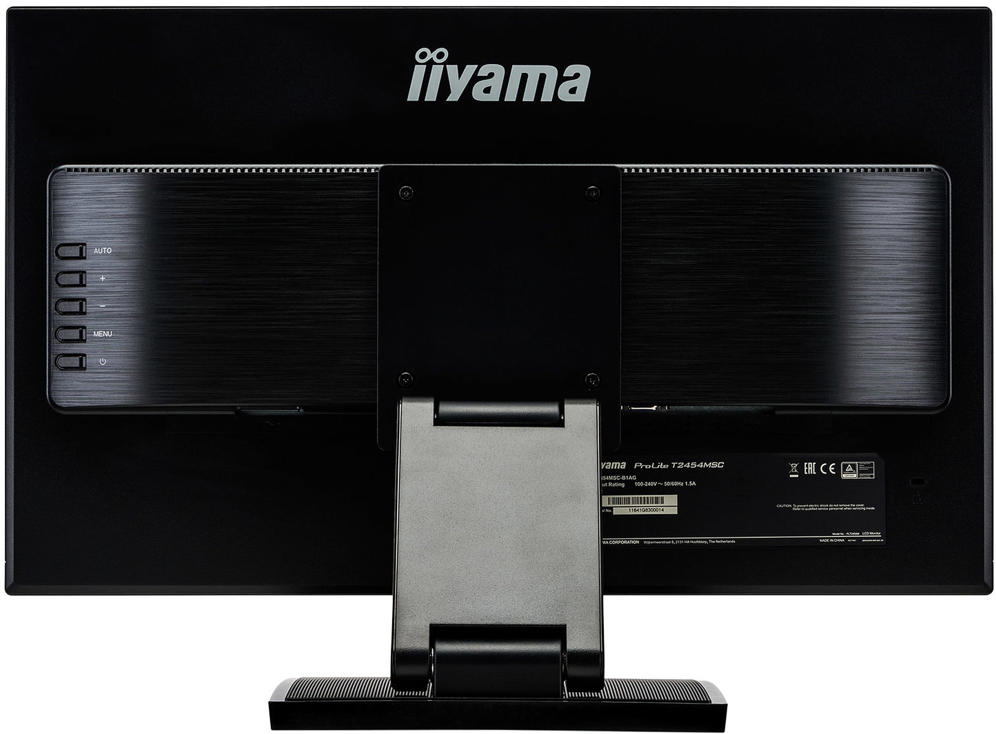 iiyama ProLite T2454MSC-B1AG computer monitor 60.5 cm (23.8") 1920 x 1080 pixels Full HD LED Touchscreen Multi-user Black