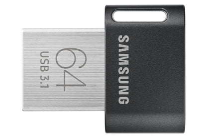 Samsung MUF-64AB USB flash drive 64 GB USB Type-A 3.2 Gen 1 (3.1 Gen 1) Grey, Silver