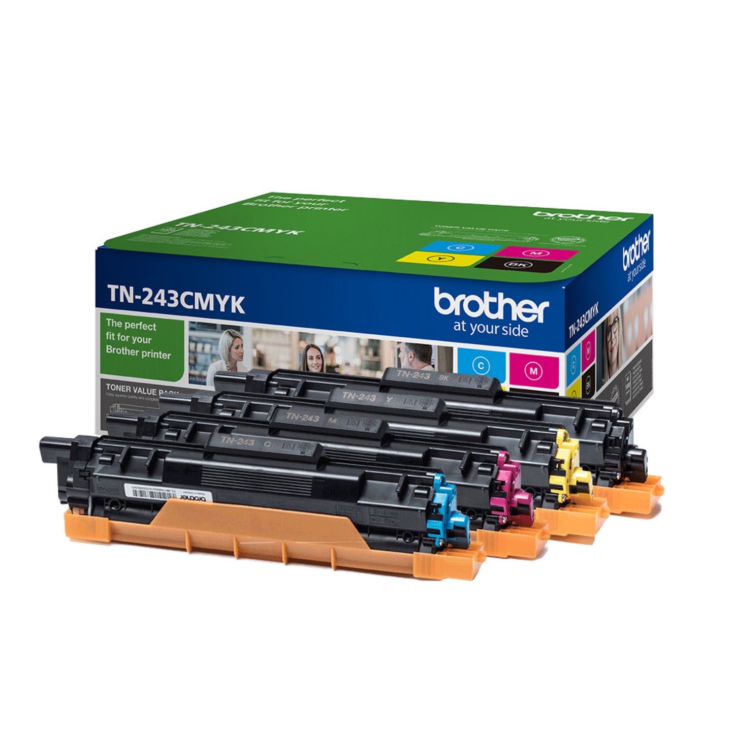 Brother TN-243CMYK toner cartridge 1 pc(s) Original Black, Cyan, Magenta, Yellow