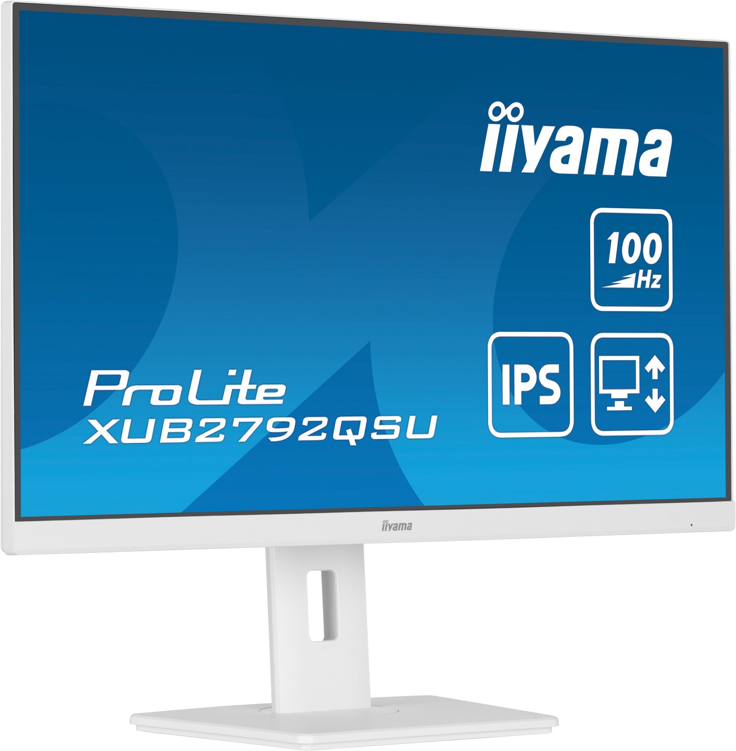 iiyama ProLite XUB2792QSU-W6 computer monitor 68.6 cm (27") 2560 x 1440 pixels Wide Quad HD LED White