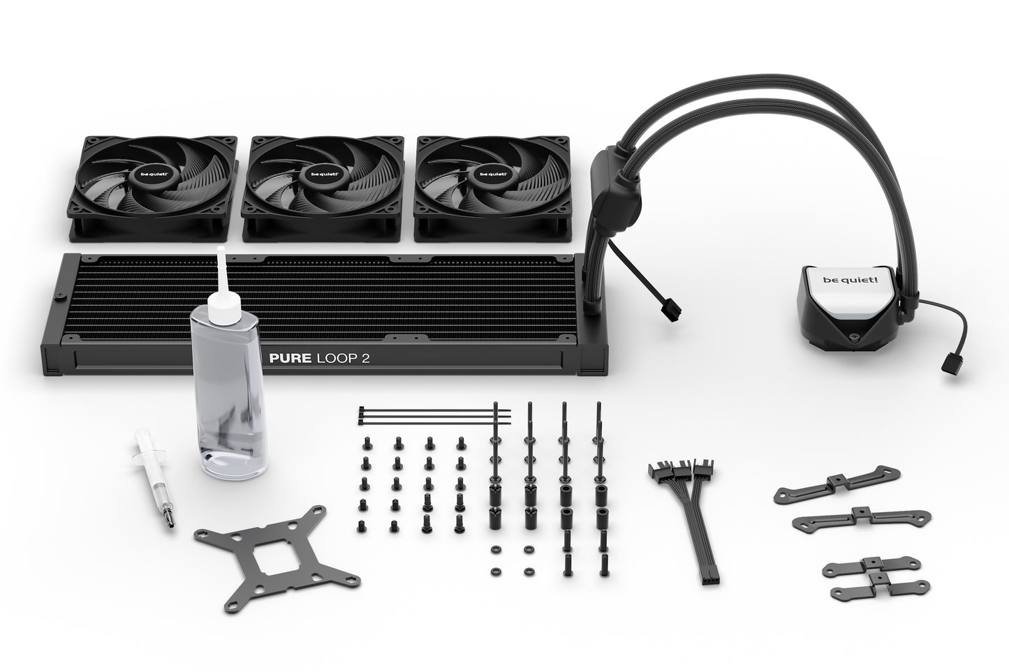 be quiet! Pure Loop 2 | 360mm Processor All-in-one liquid cooler 12 cm Black 1 pc(s)