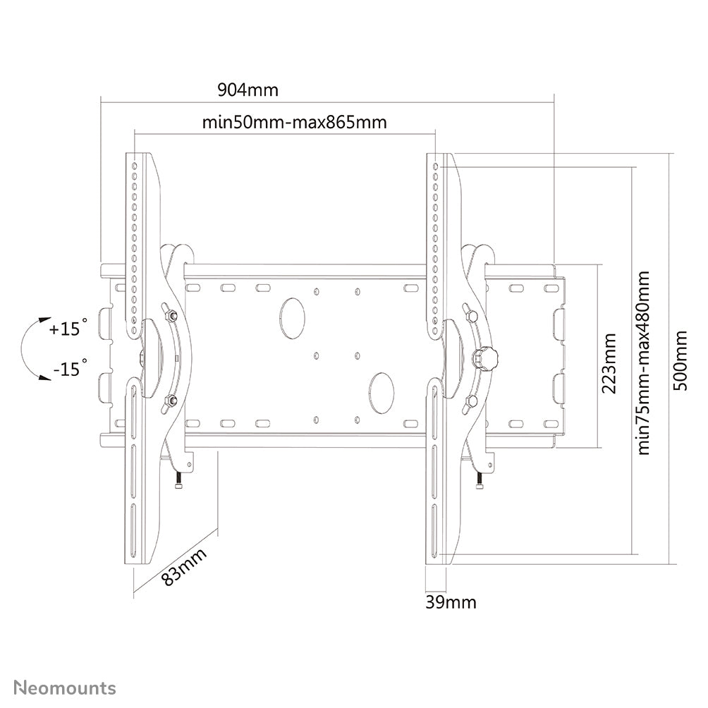 Neomounts tv wall mount