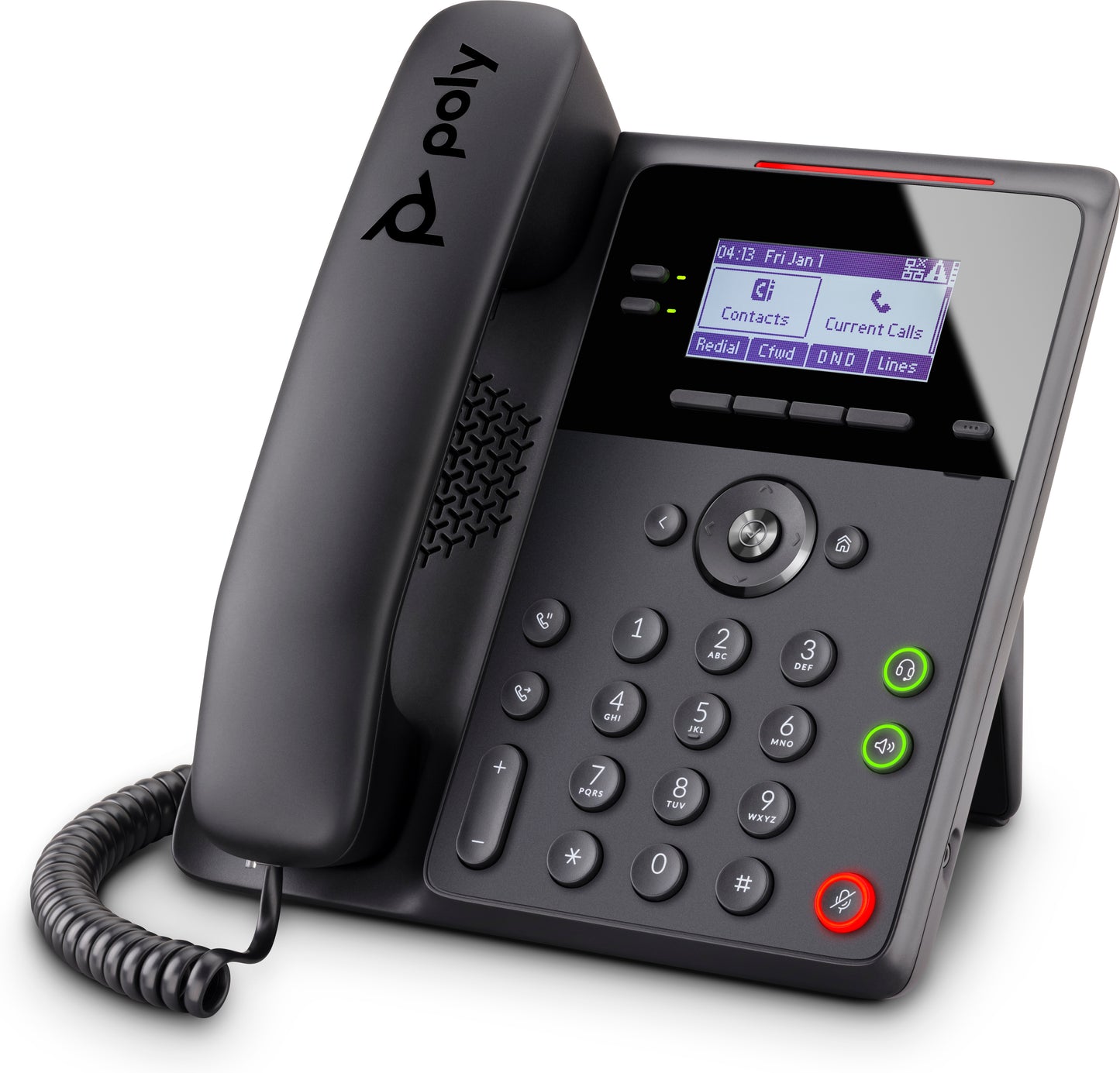 POLY Edge B20 IP Phone and PoE-enabled