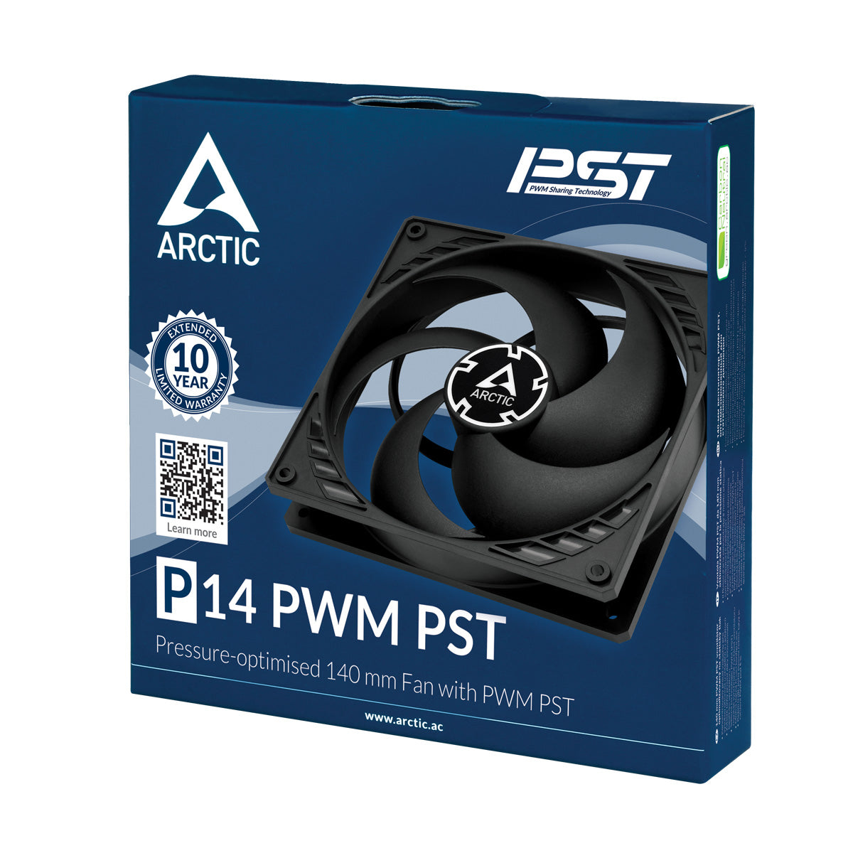 ARCTIC P14 PWM PST Pressure-optimised 140 mm Fan with PWM PST