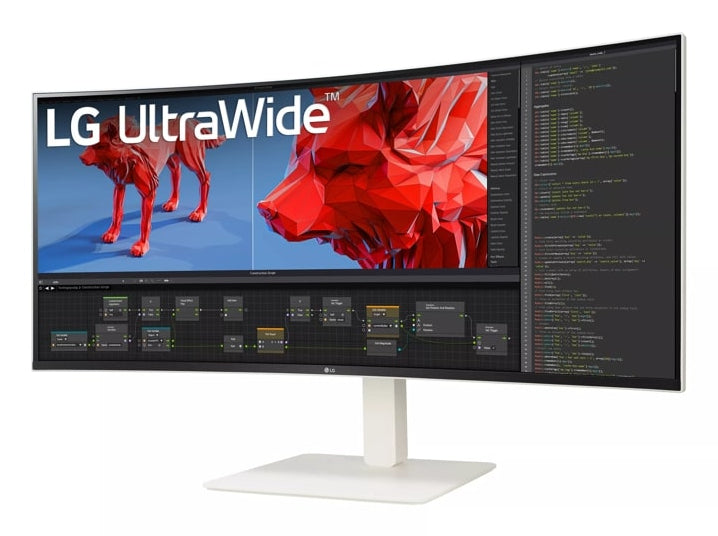 LG 38WR85QC-W computer monitor 96.5 cm (38") 3840 x 1600 pixels UltraWide Quad HD LCD White