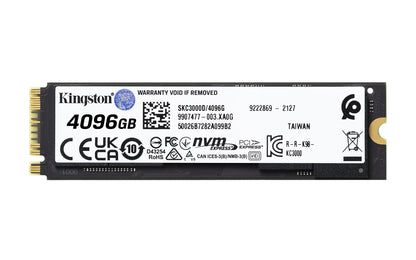 Kingston Technology 4096G KC3000 M.2 2280 NVMe SSD