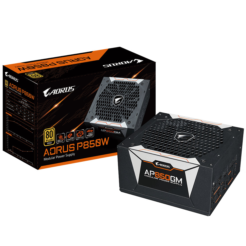 GIGABYTE AP850GM power supply unit 850 W 20+4 pin ATX ATX Black