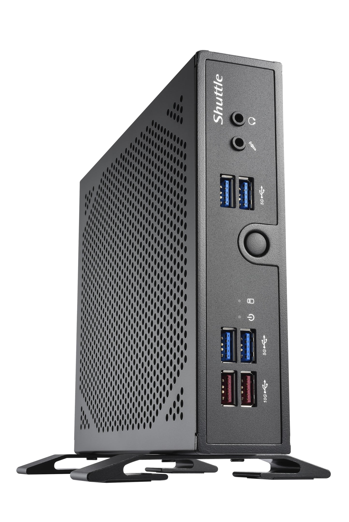 Shuttle XPC slim Barebone DS50U3, Intel i3-1315U, 2x LAN (1x 2.5Gbit ,1x 1Gbit), 1xCOM,1xHDMI,1xDP, 1x VGA, fanless, 24/7 permanent operation