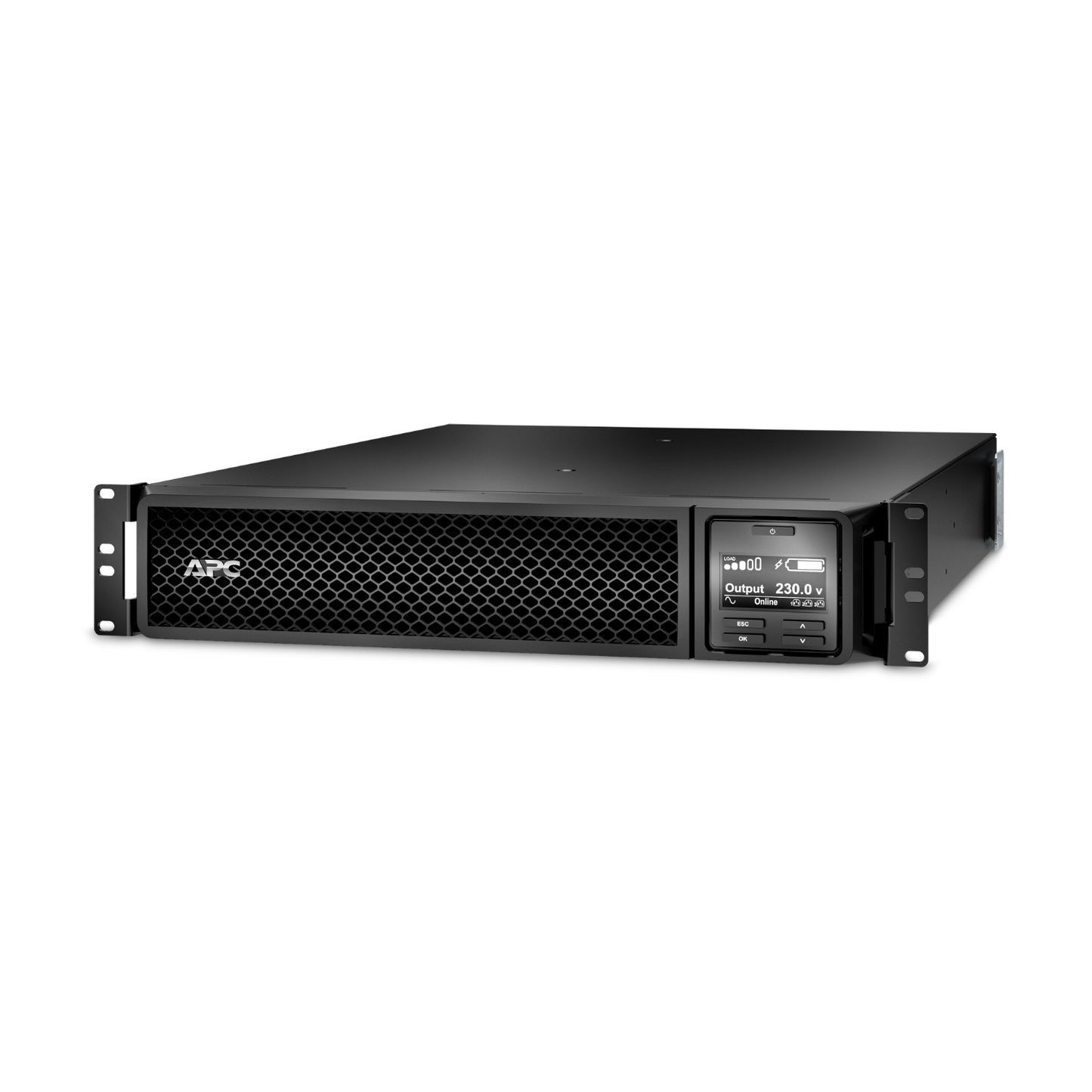 APC Smart-UPS On-Line, 1500VA/1500W, Rackmount 2U, 230V, 6x C13 IEC outlets, SmartSlot, Extended runtime, W/ rail kit