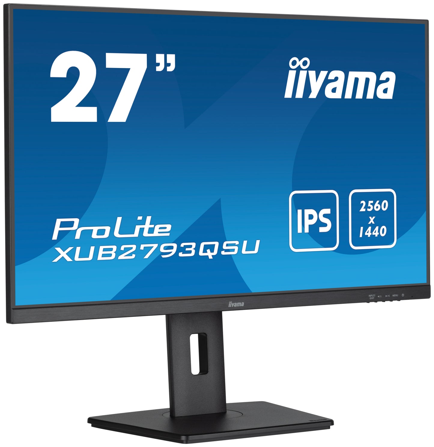 iiyama XUB2793QSU-B7 computer monitor 68.6 cm (27") 2560 x 1140 pixels Wide Quad HD LED Black