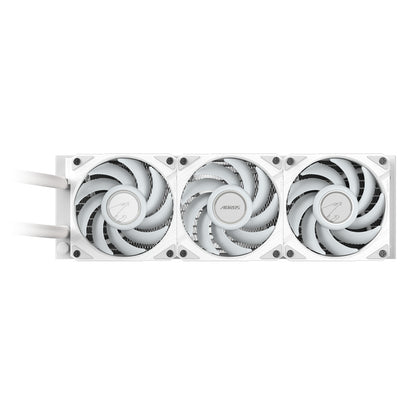 GIGABYTE AORUS WATERFORCE II 360 ICE AIO Liquid CPU Cooler - 3x120mm ARGB Fans, slide-in interlocking mechanism, DAISY-CHAIN, Intel LGA 1851 and AMD AM5 Compatible