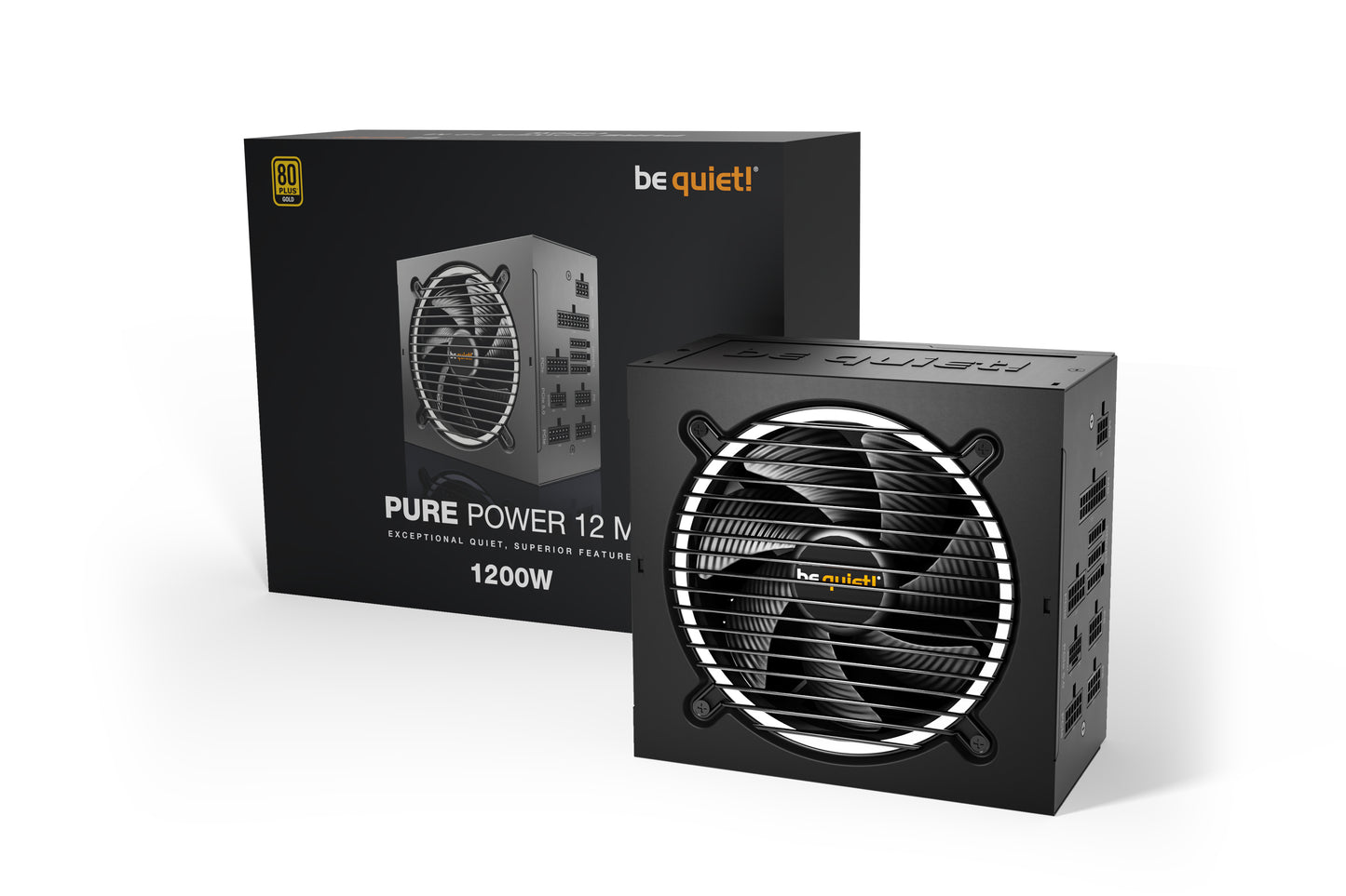 be quiet! PURE POWER 12 M | 1200W power supply unit 20+4 pin ATX ATX Black