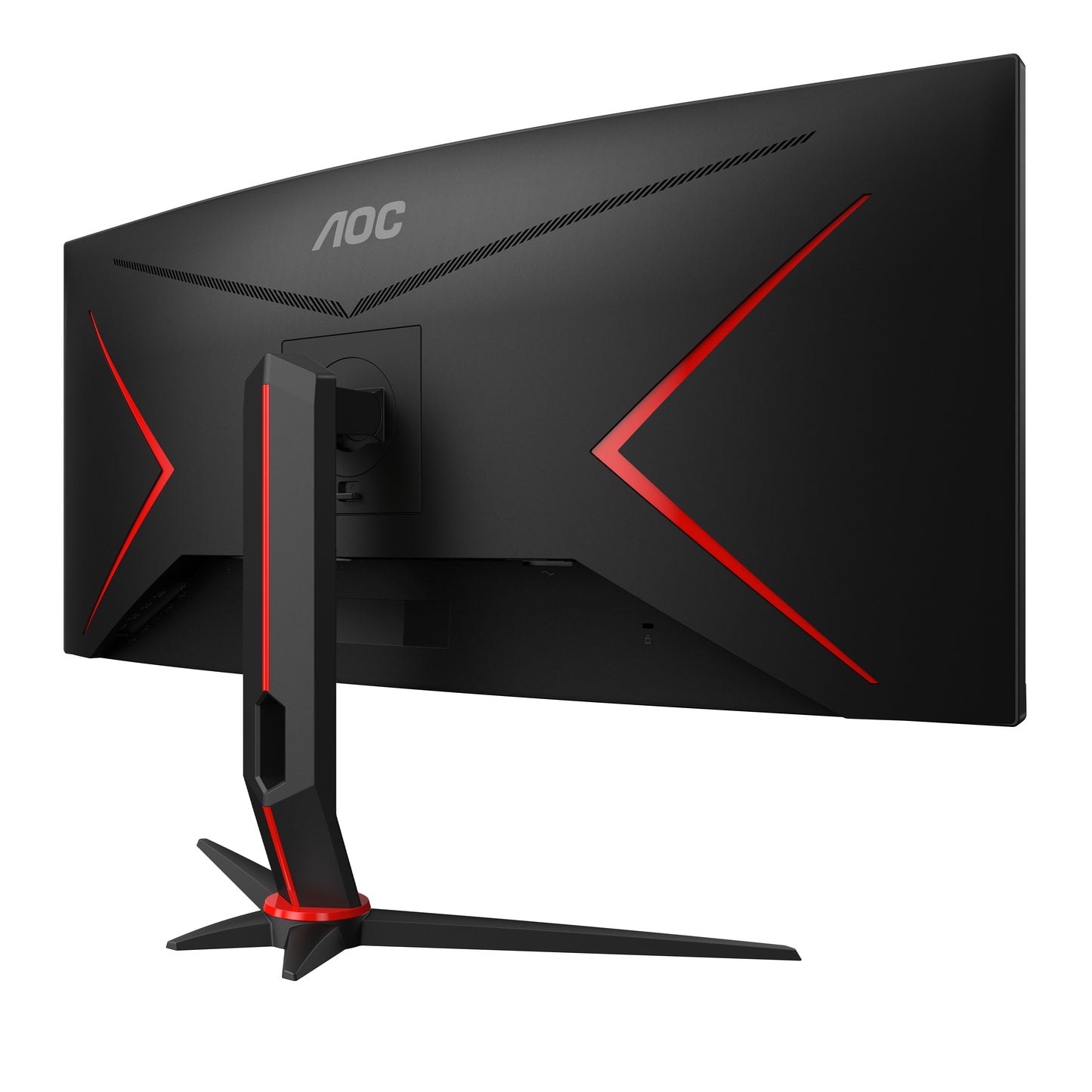 AOC G2 CU34G2X/BK LED display 86.4 cm (34") 3440 x 1440 pixels Quad HD Black, Red