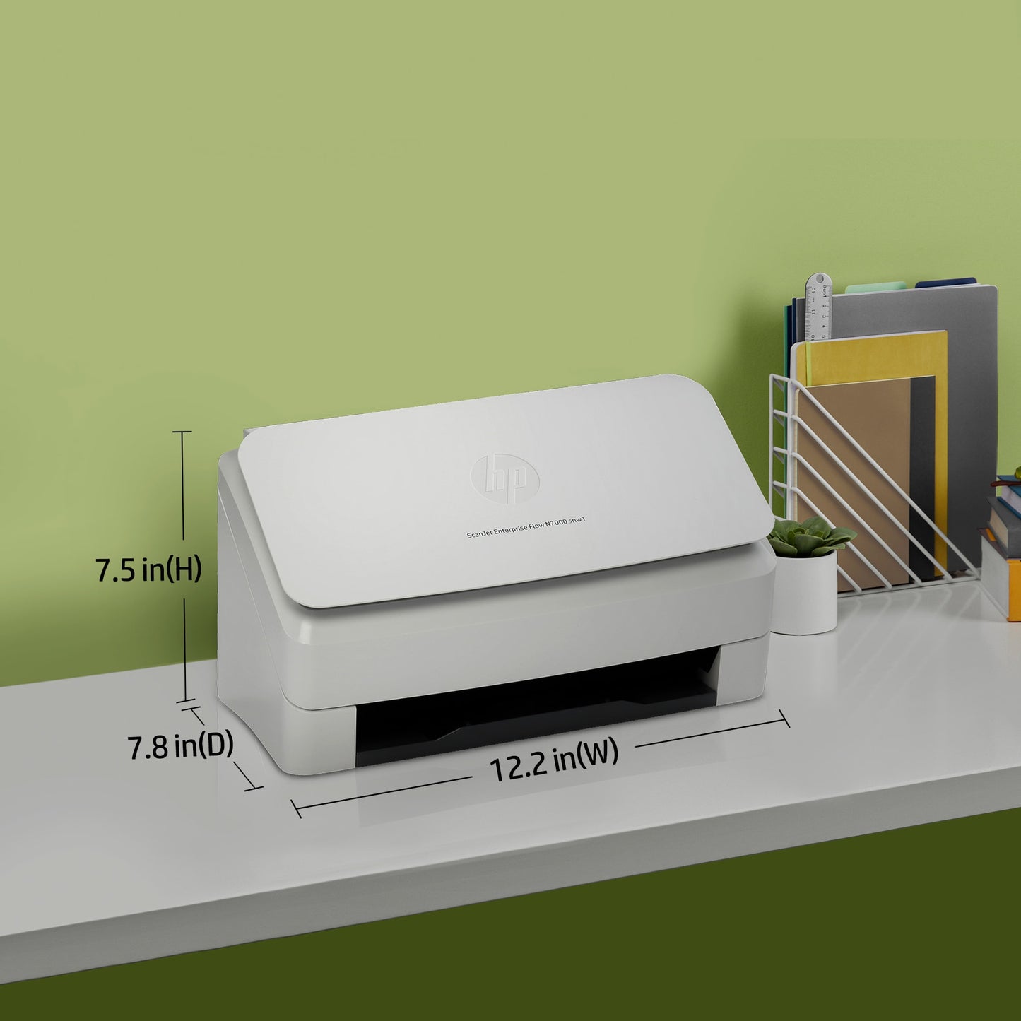 HP Scanjet Enterprise Flow N7000 Sheet-fed scanner 600 x 600 DPI A4 White