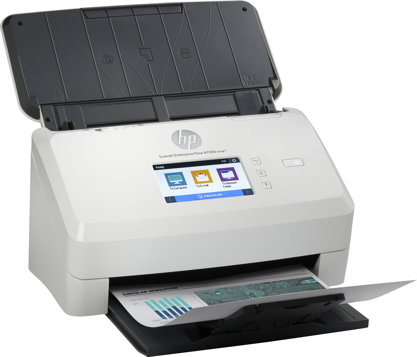 HP Scanjet Enterprise Flow N7000 Sheet-fed scanner 600 x 600 DPI A4 White