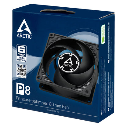 ARCTIC P8 - Pressure-optimised 80 mm Fan