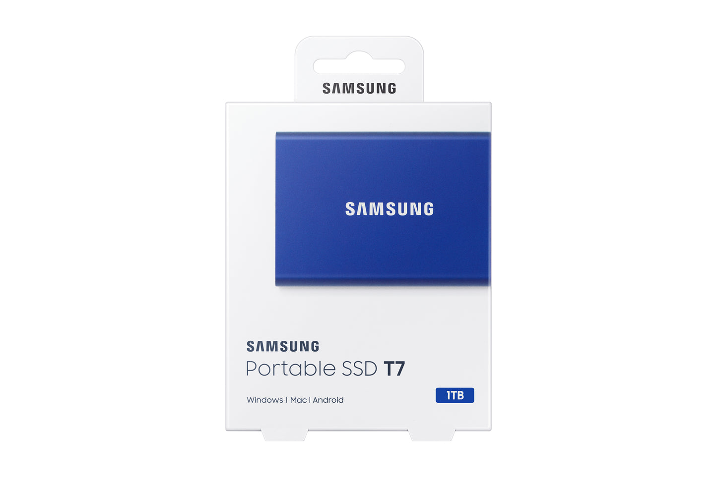 Samsung Portable SSD T7 1 TB USB Type-C 3.2 Gen 2 (3.1 Gen 2) Blue