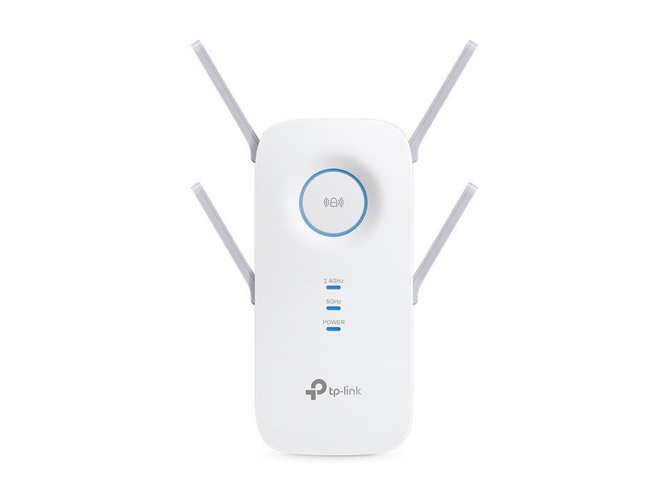 TP-Link RE650 network extender Network transmitter White 10, 100, 1000 Mbit/s