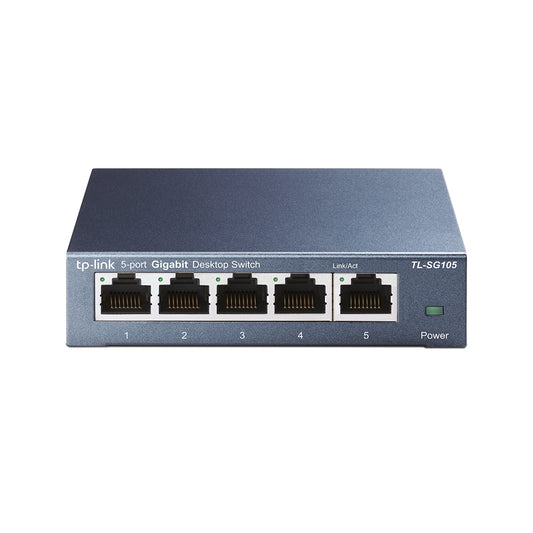 TP-Link TL-SG105 network switch Unmanaged L2 Gigabit Ethernet (10/100/1000) Black