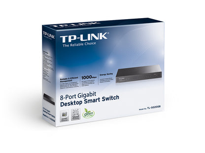 TP-Link JetStream 8-Port Gigabit Smart Switch