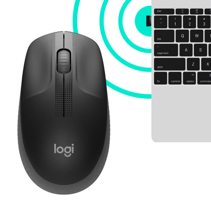 Logitech M190 Full-size wireless mouse