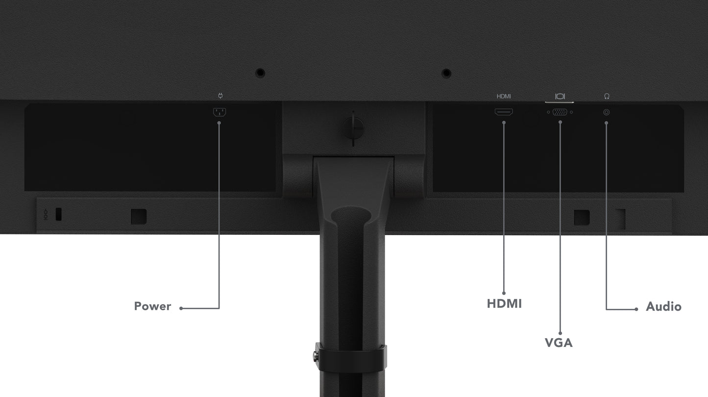 Lenovo ThinkVision S24e-20 computer monitor 60.5 cm (23.8") 1920 x 1080 pixels Full HD Black