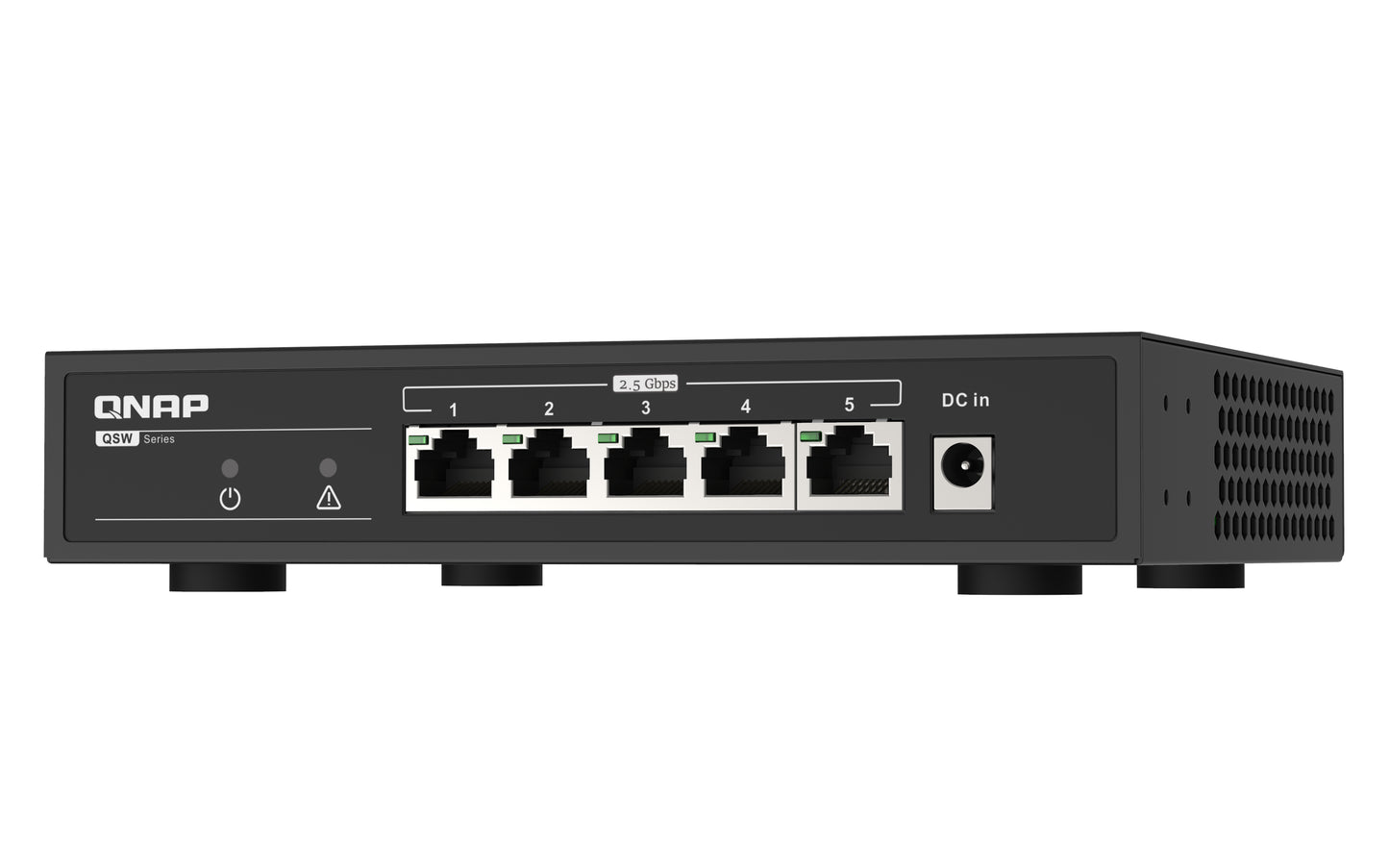 QNAP QSW-1105-5T network switch Unmanaged Gigabit Ethernet (10/100/1000) Black