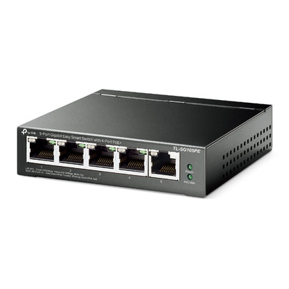 TP-Link 5-Port Gigabit Easy Smart PoE Switch with 4-Port PoE+