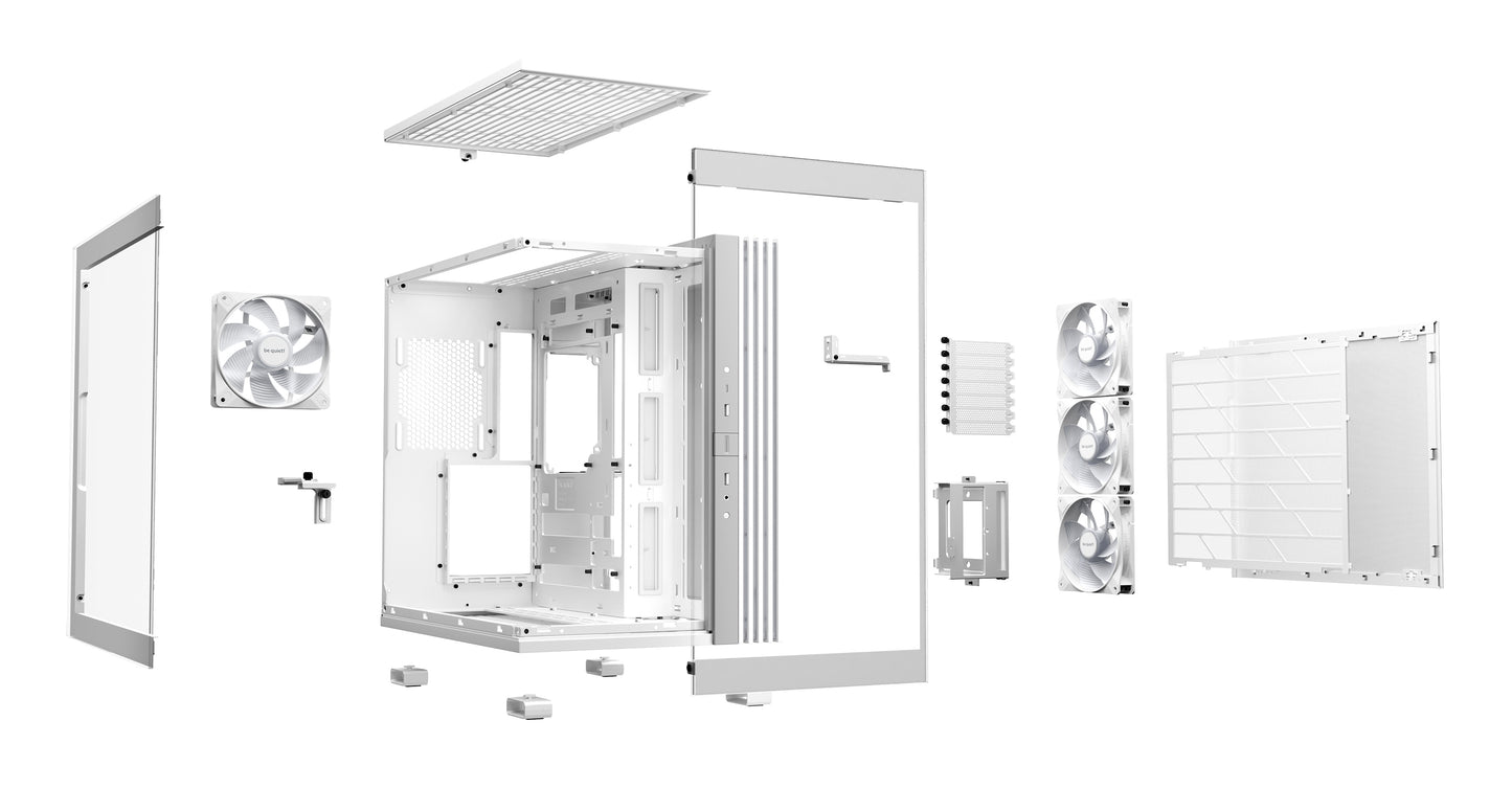 be quiet! LIGHT BASE 600 LX White Midi Tower